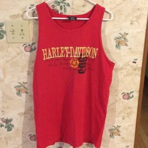 Harley Davidson tank top men’s large